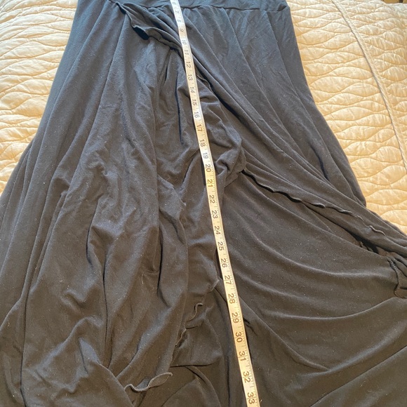 Pinkblush Black hi-lo maternity skirt size xl - Picture 7 of 7